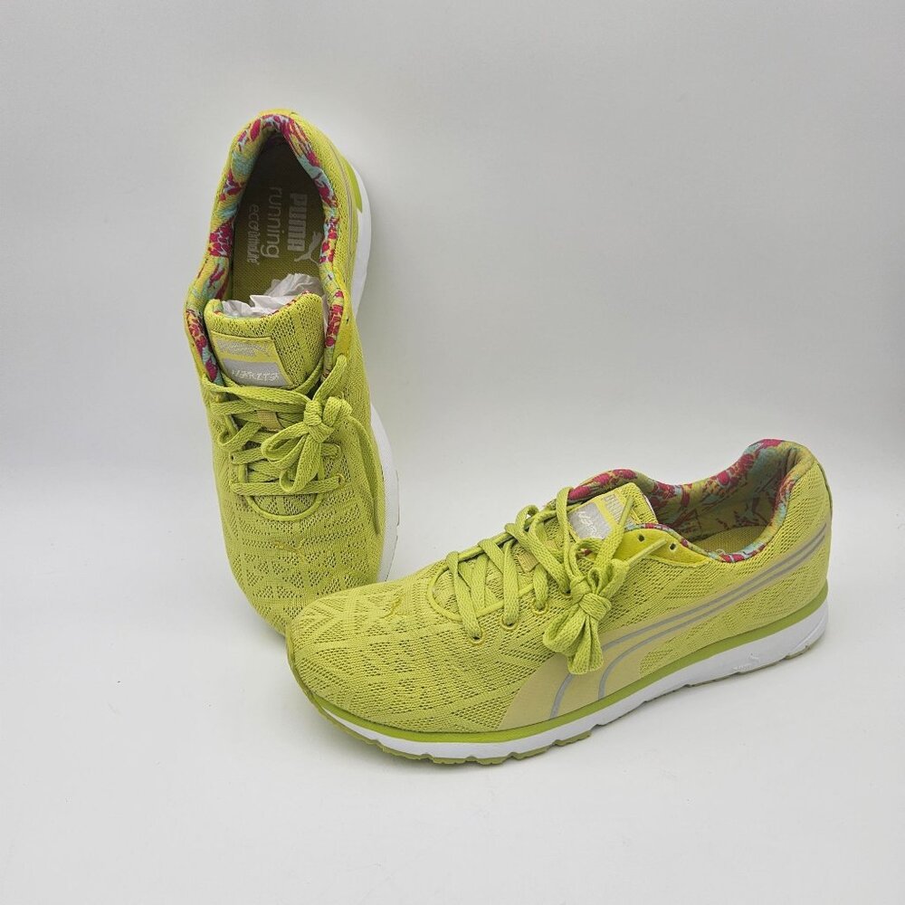 Puma Narita Running Shoe Neon Yellow Womens 9.5